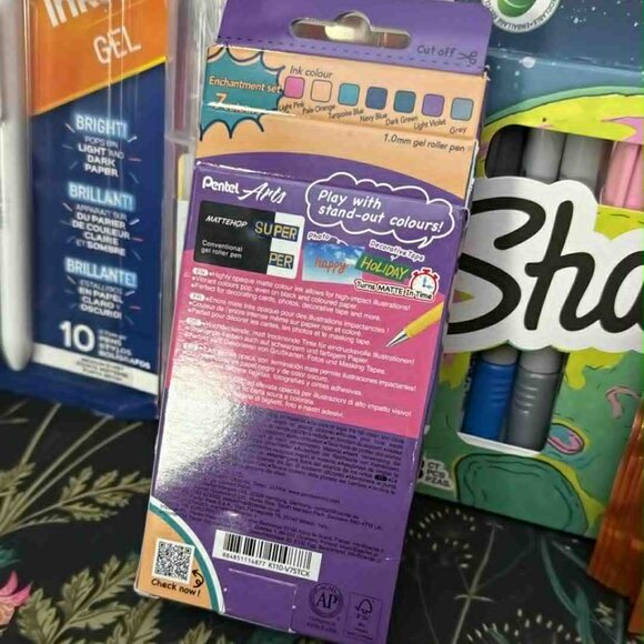 7 x Pentel K110 MatteHop Enchantment Colours Pens - SEALED - Picture 4 of 4